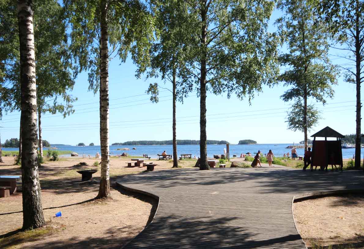 Santalahden uimaranta, Kotka.