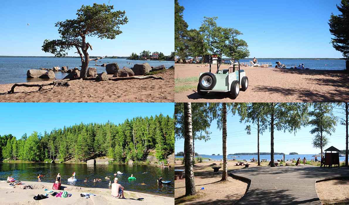 Kotkan uimarannat