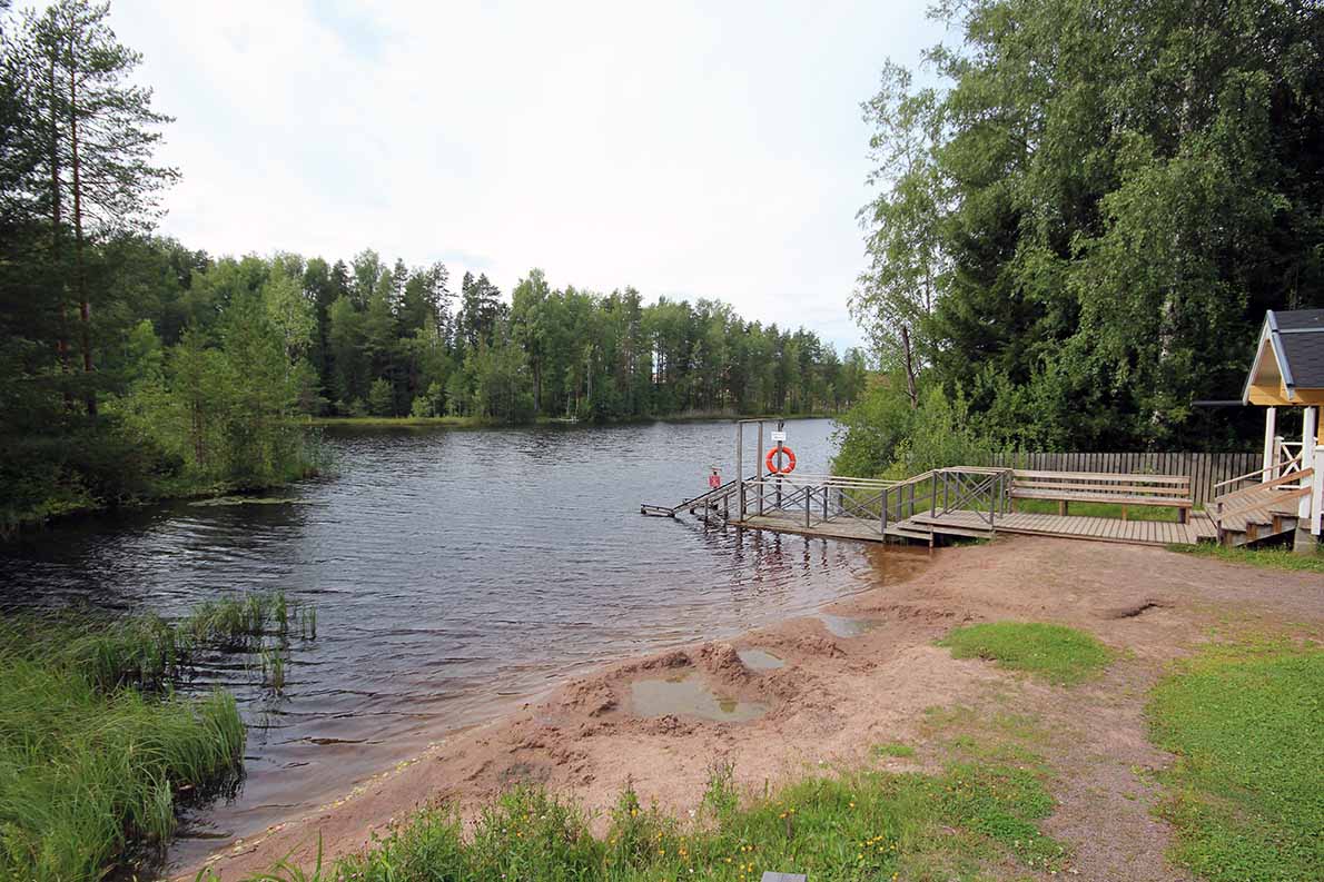 Likolammen uimaranta, Kouvola.