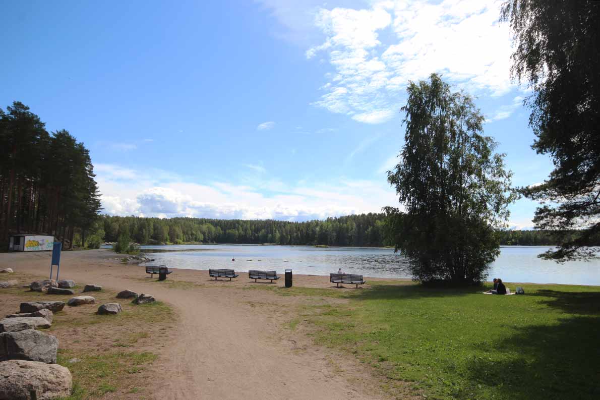 Kirveslahden uimaranta, Kuopio.