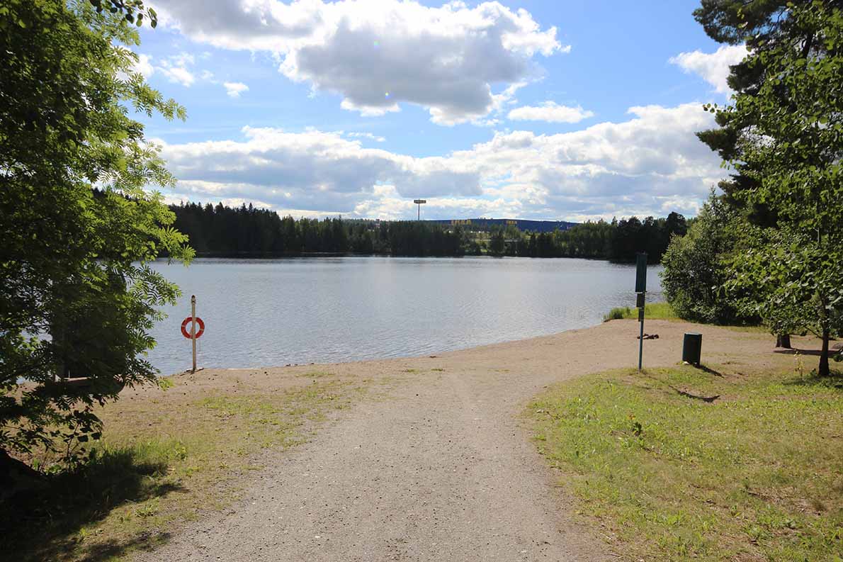 Pitkälahden uimaranta, Kuopio.