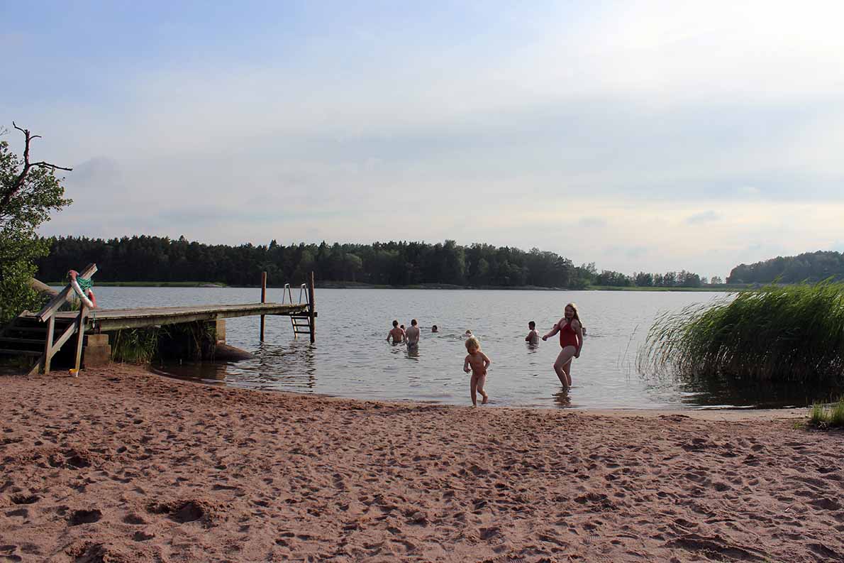 Lootholman uimaranta, Kustavi.
