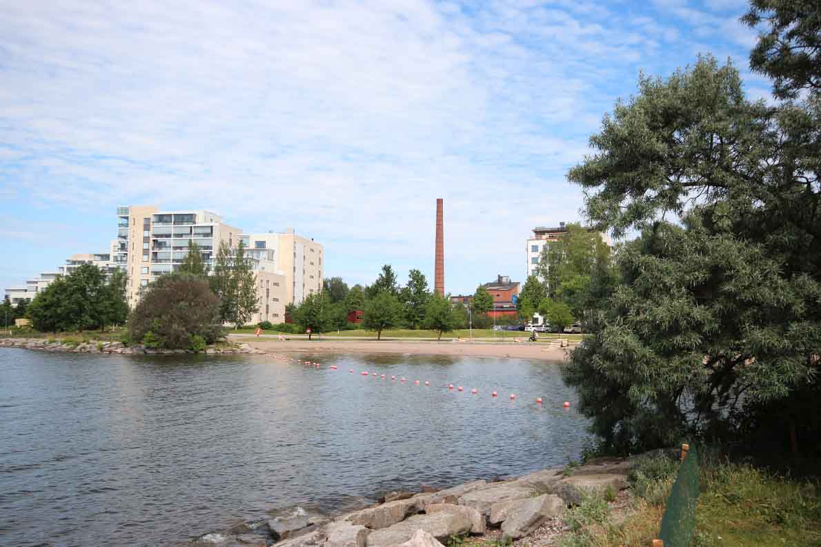 Ankkuripuiston uimaranta, Lahti.