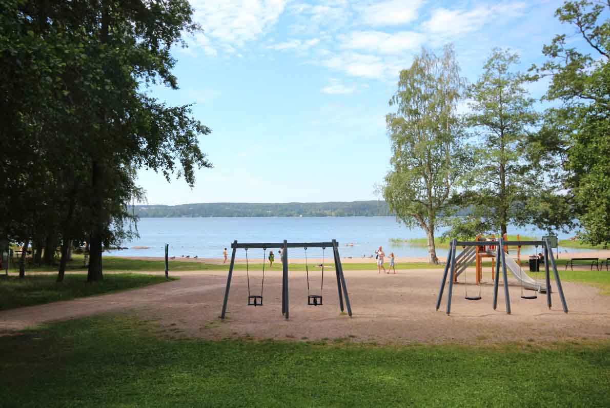 Mukkulan kartanopuiston uimaranta