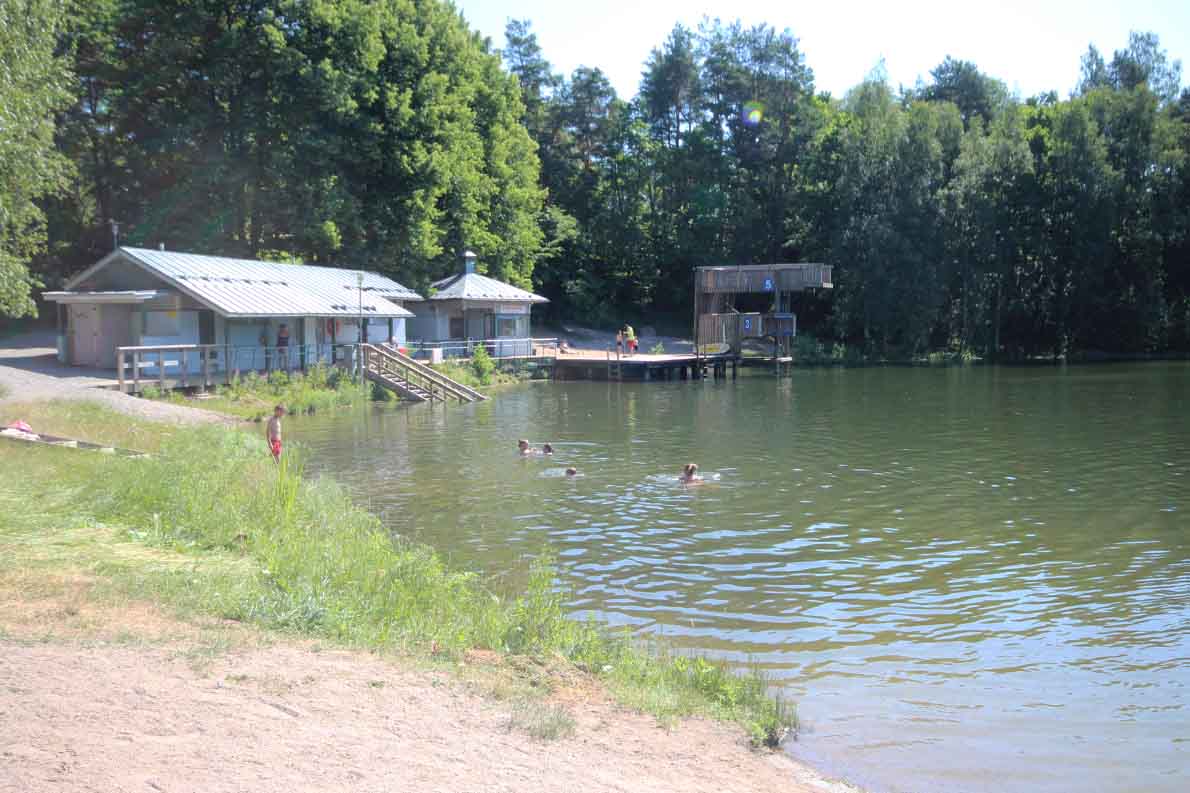 Mytäjäisten uimaranta, Lahti.