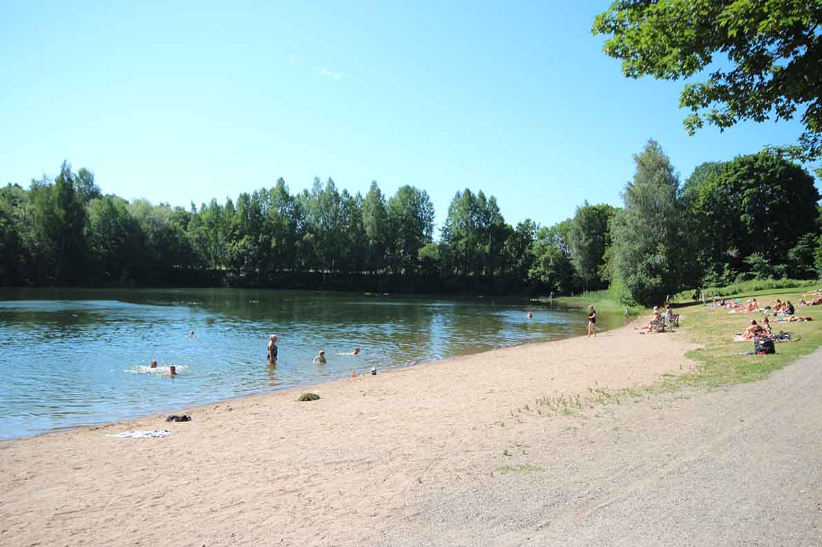 Mytäjäisten uimaranta, Lahti.