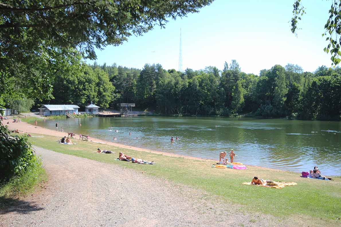Mytäjäisten uimaranta, Lahti.