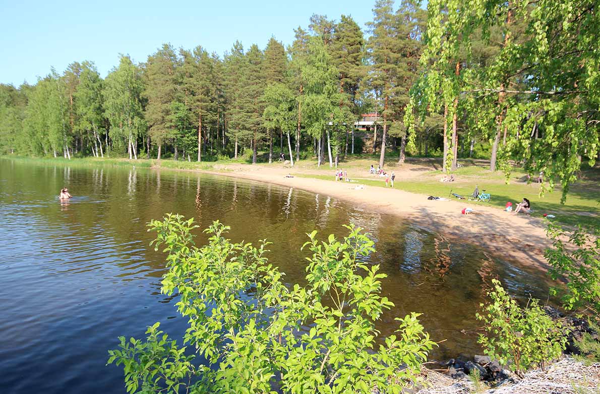 Kuusimäen uimaranta, Lappeenranta.