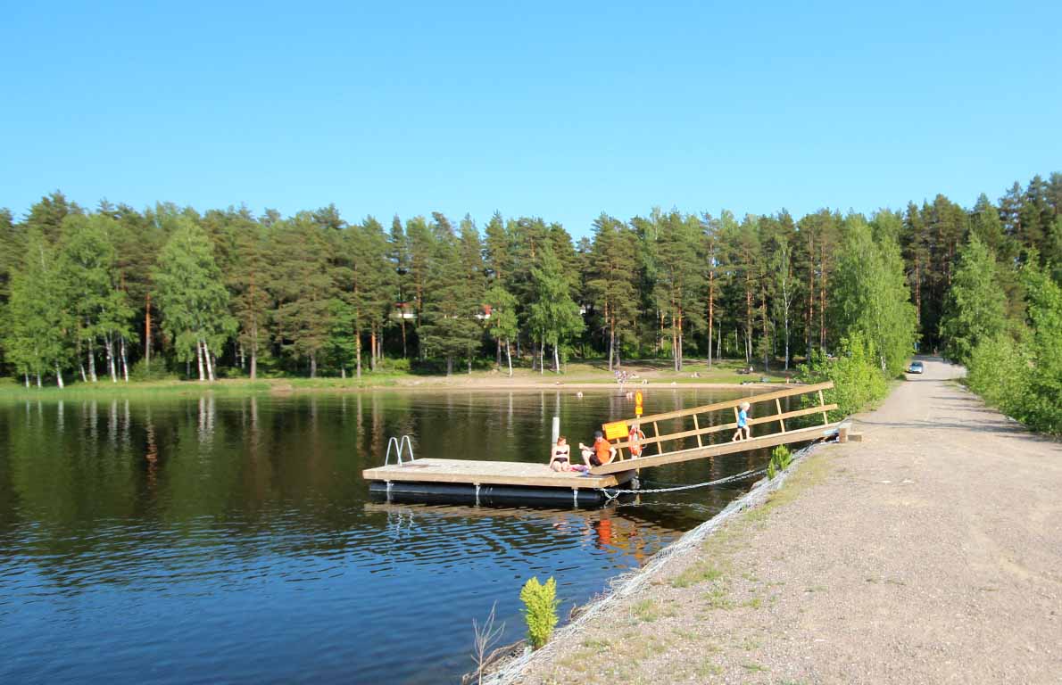 Kuusimäen uimaranta, Lappeenranta.