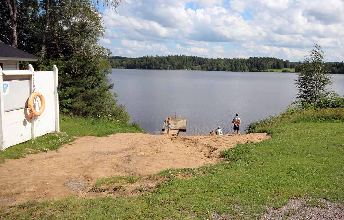 Ruotasjärven uimaranta, Espoo.