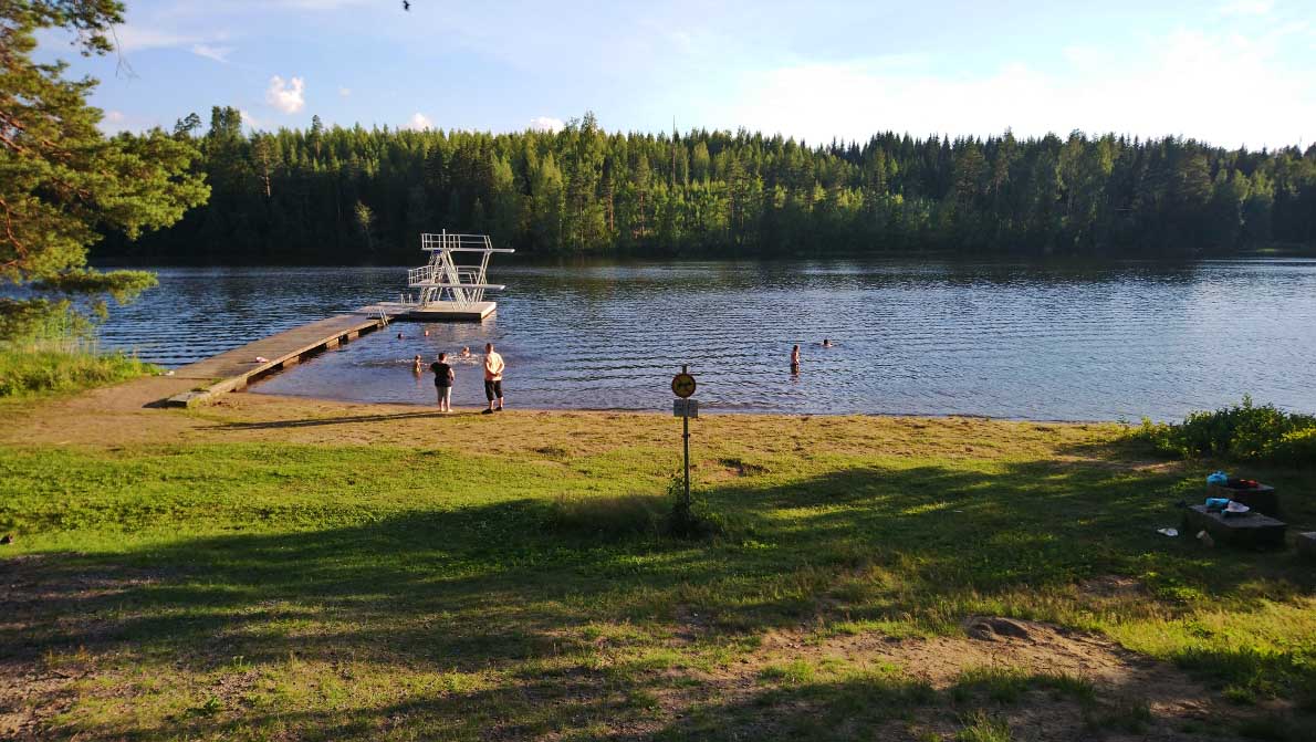 Kirkonkylän uimaranta, Leppävirta