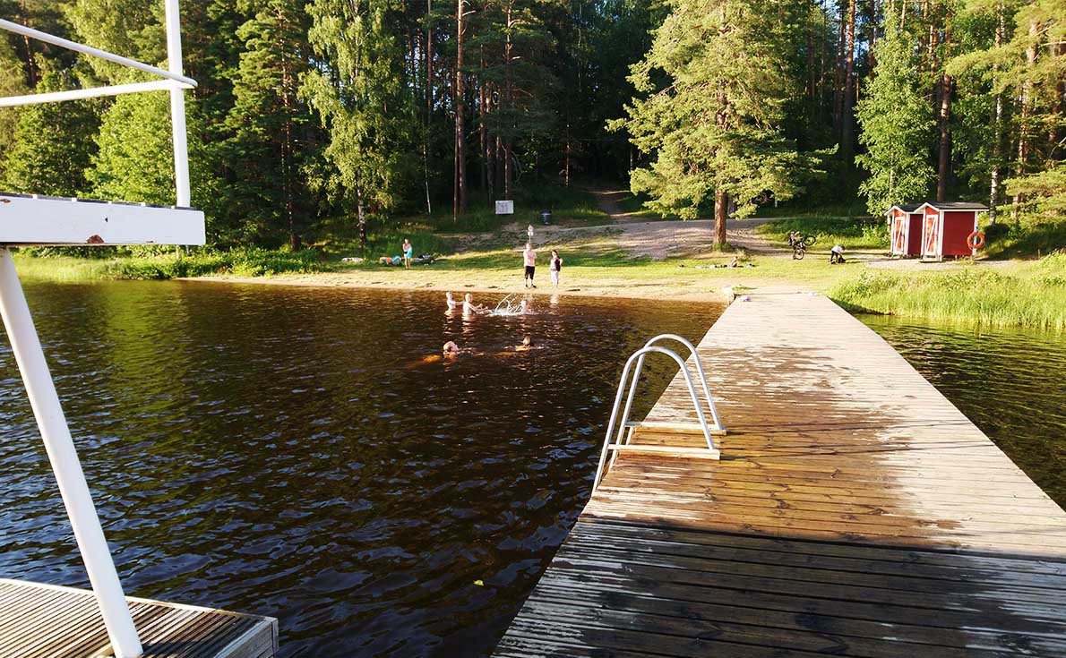 Kirkonkylän uimaranta, Leppävirta