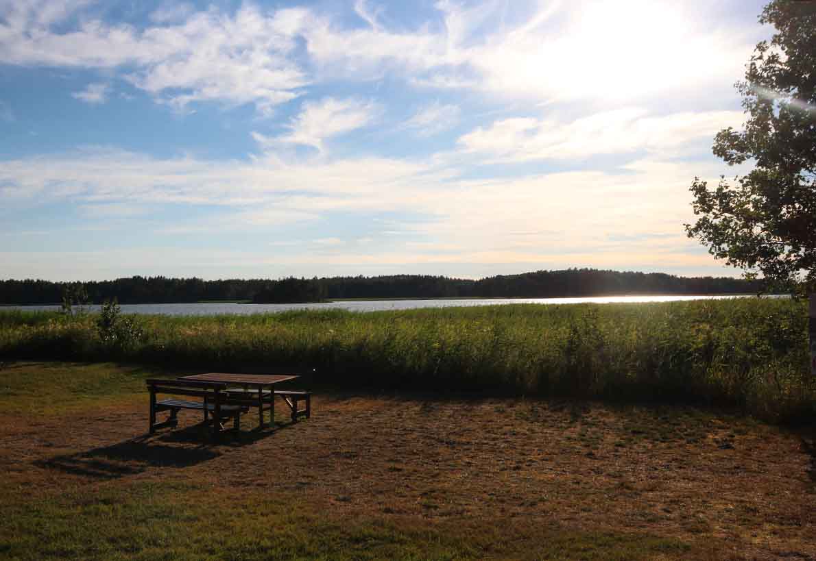 Bäston eli Pernajan kirkon uimaranta, Loviisa.