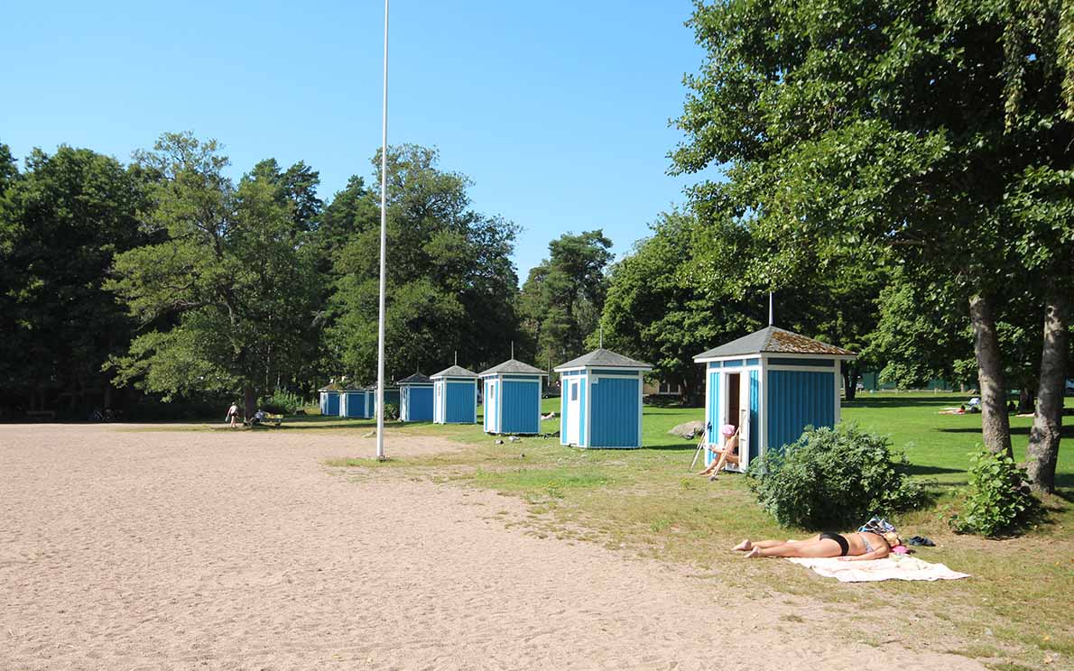 Plagenin uimaranta, Loviisa.