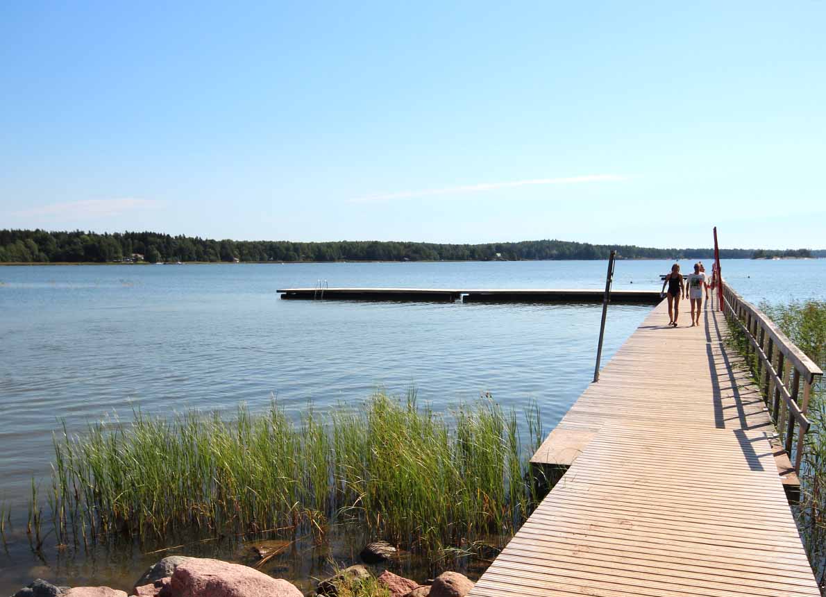 Plagenin uimaranta, Loviisa.