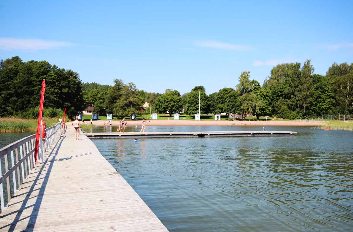 Plagenin uimaranta, Loviisa.