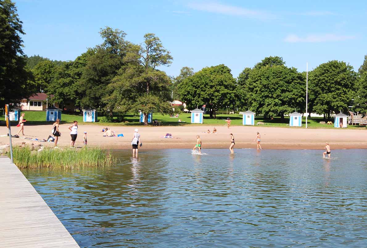 Plagenin uimaranta, Loviisa.