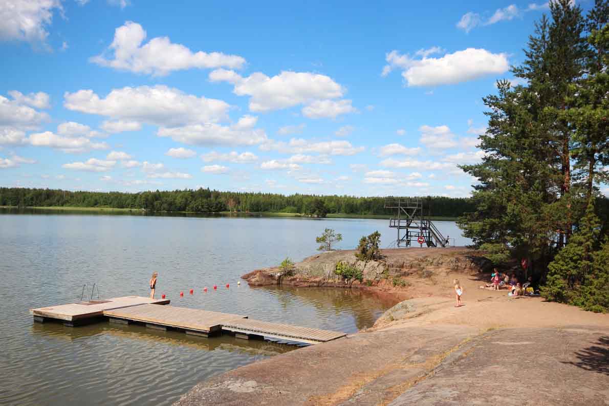 Taikarannan uimaranta, Loviisa.