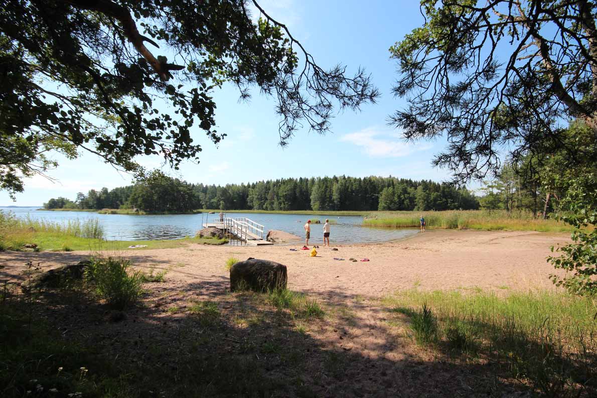 Valkon uimaranta, Loviisa