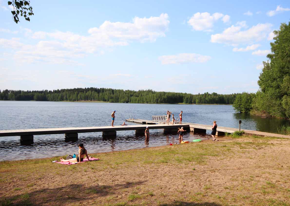 Taavetin uimaranta, Luumäki.