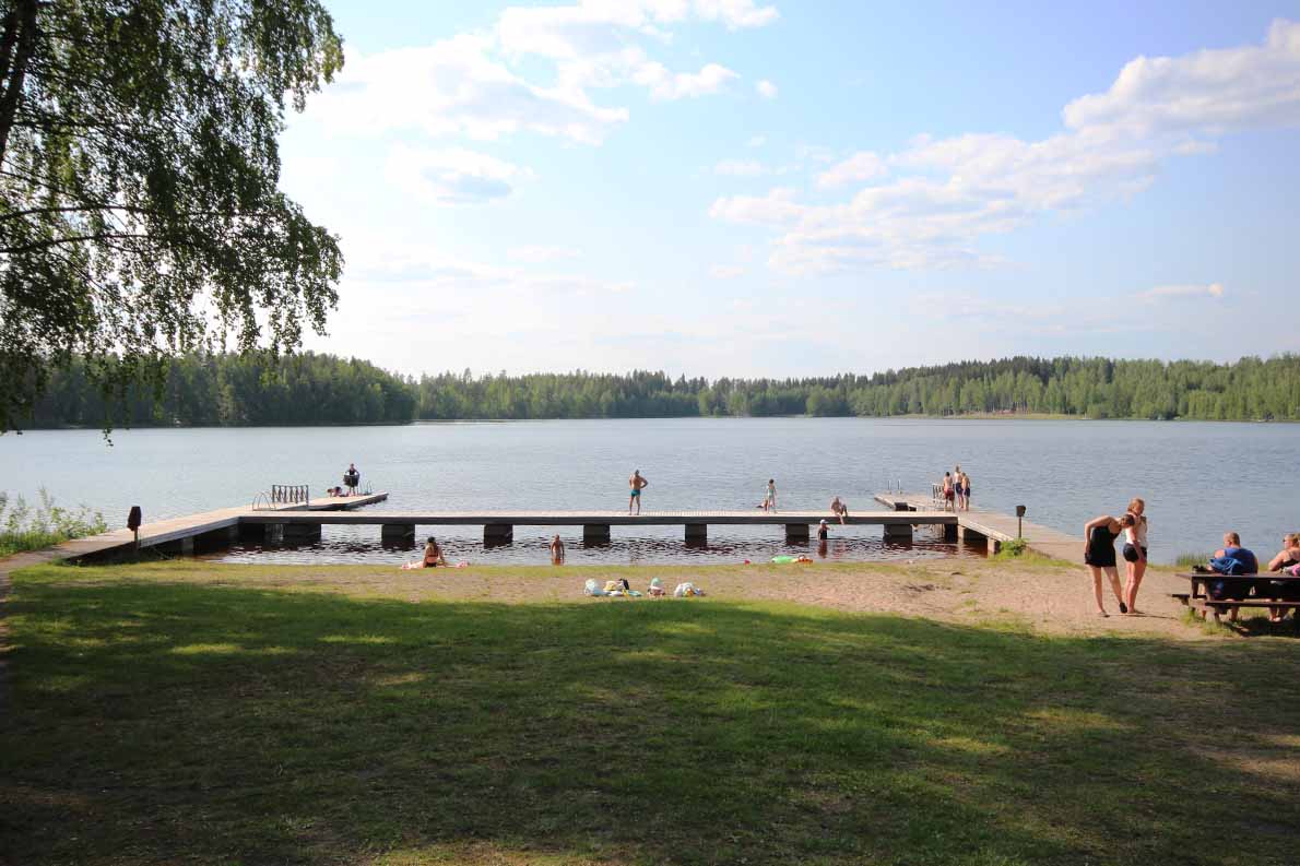 Taavetin uimaranta, Luumäki.