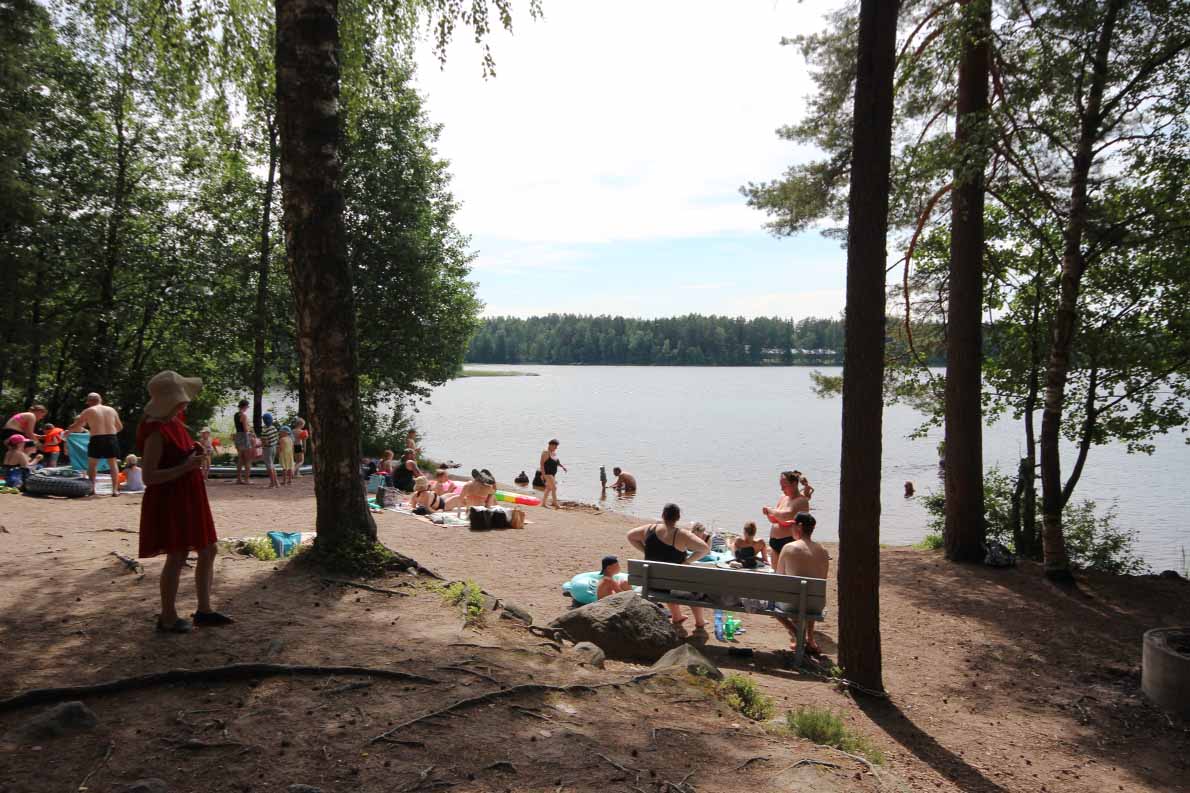 Keravanjärven uimaranta, Mäntsälä.