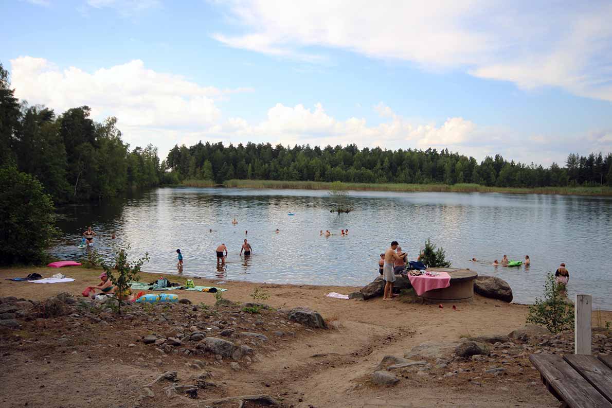 Rivieran uimaranta, Masku.