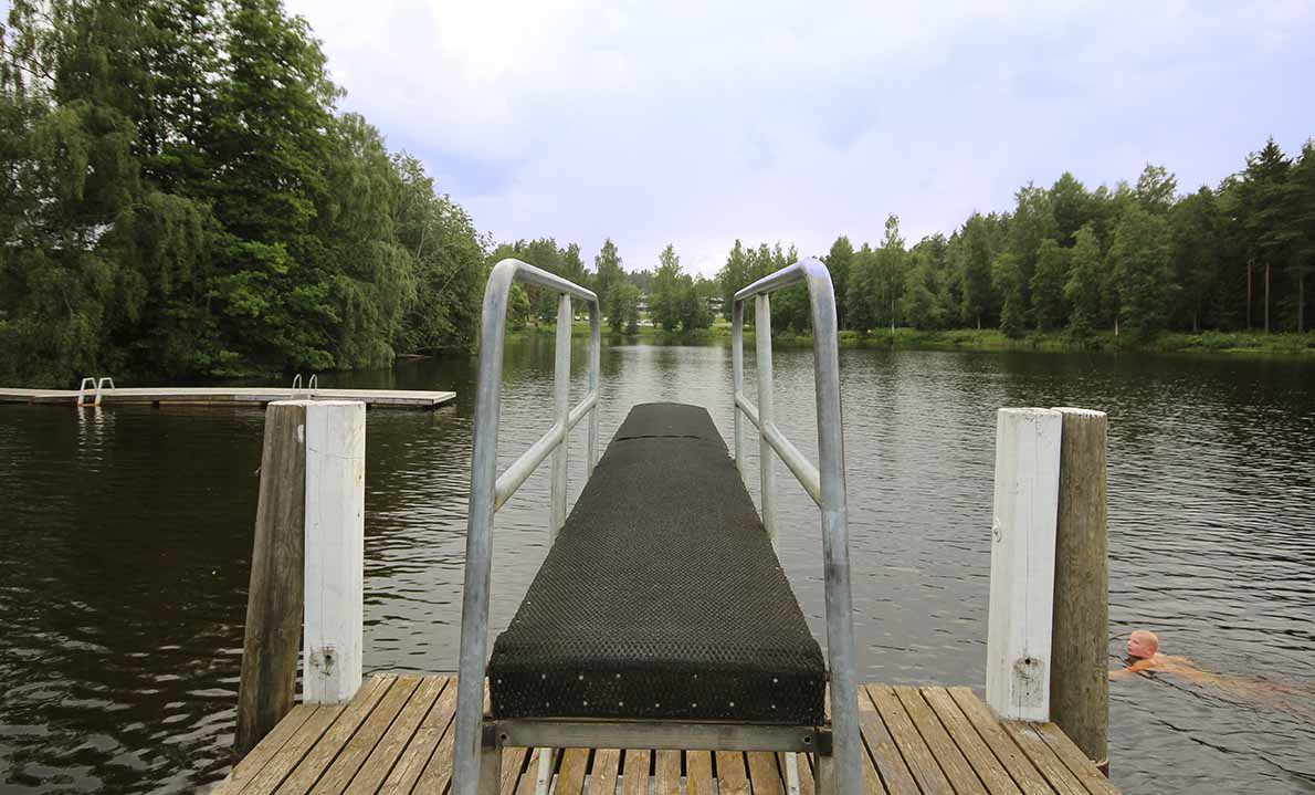 Pankalammen uimaranta, Mikkeli.
