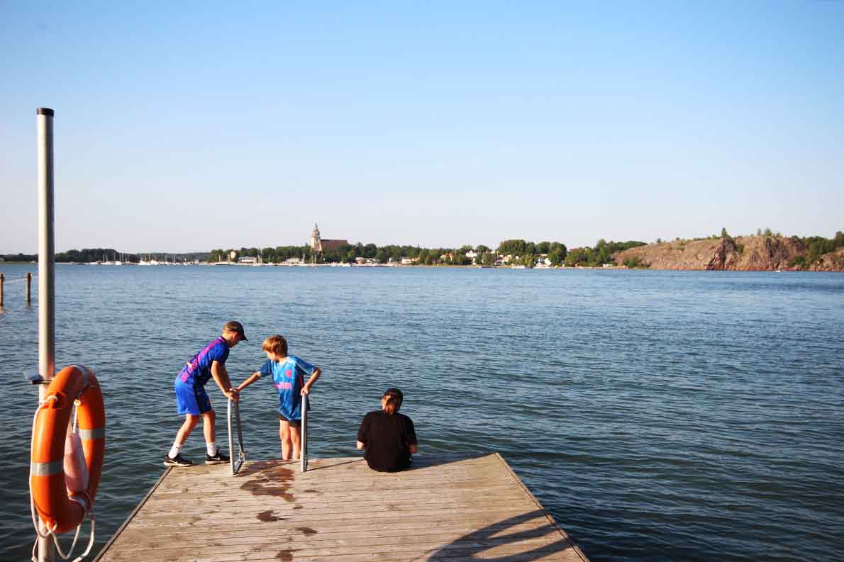 Kultarannan uimaranta, Vaasa.