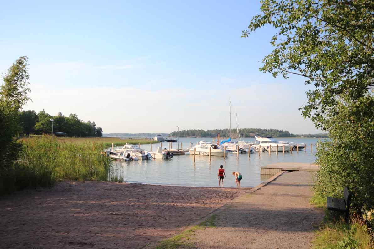 Kultarannan uimaranta, Vaasa.