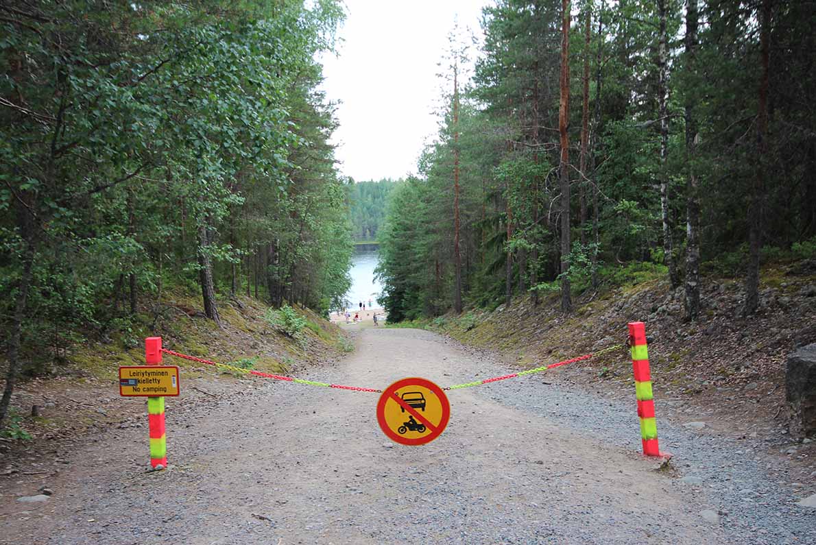 Herusten uimaranta, Nurmijärvi.