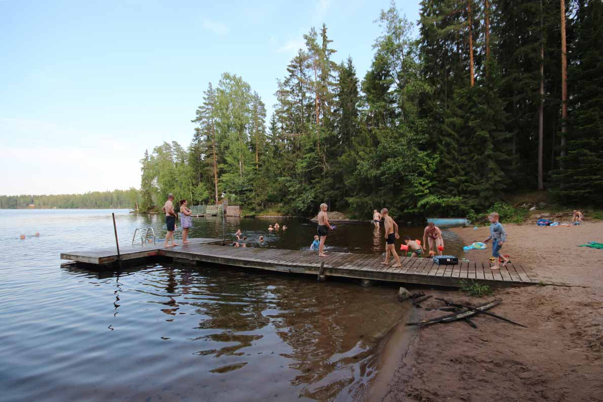 Vaaksin uimaranta, Nurmijärvi.