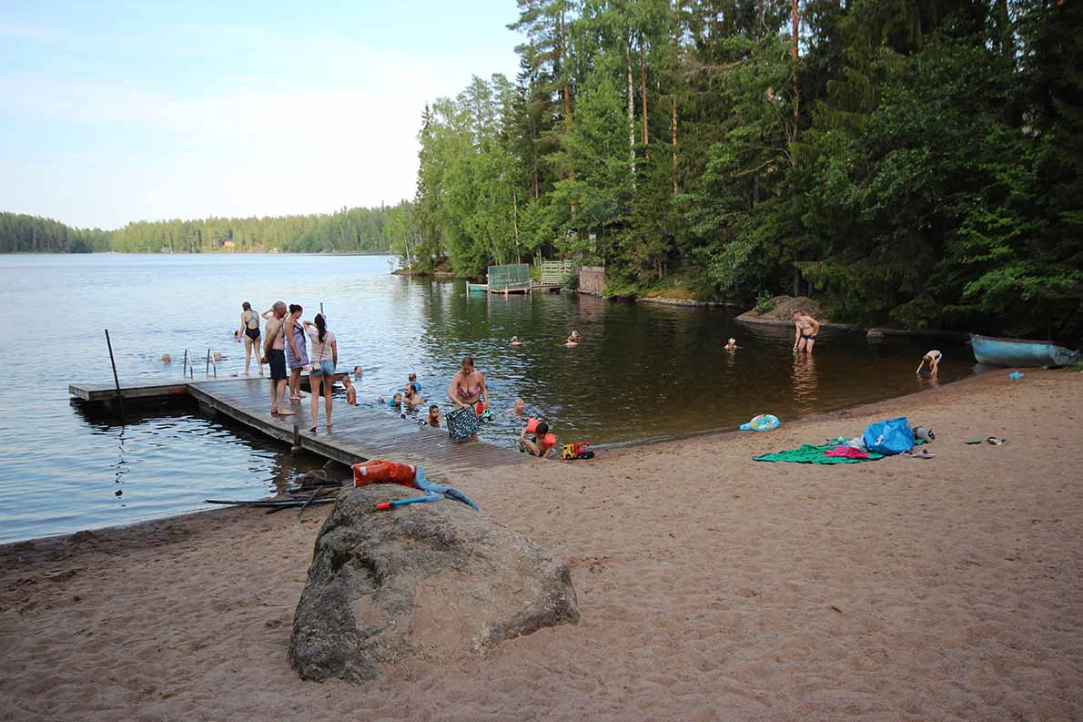 Vaaksin uimaranta, Nurmijärvi.