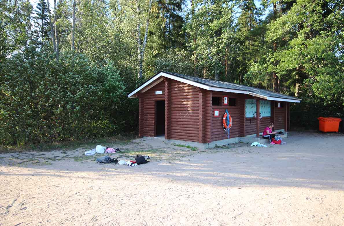 Kalliojärven uimaranta, Orimattila.