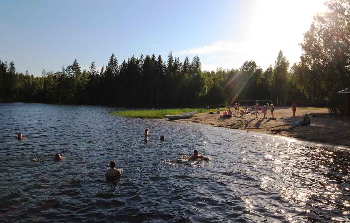 Kalliojärven uimaranta, Orimattila.