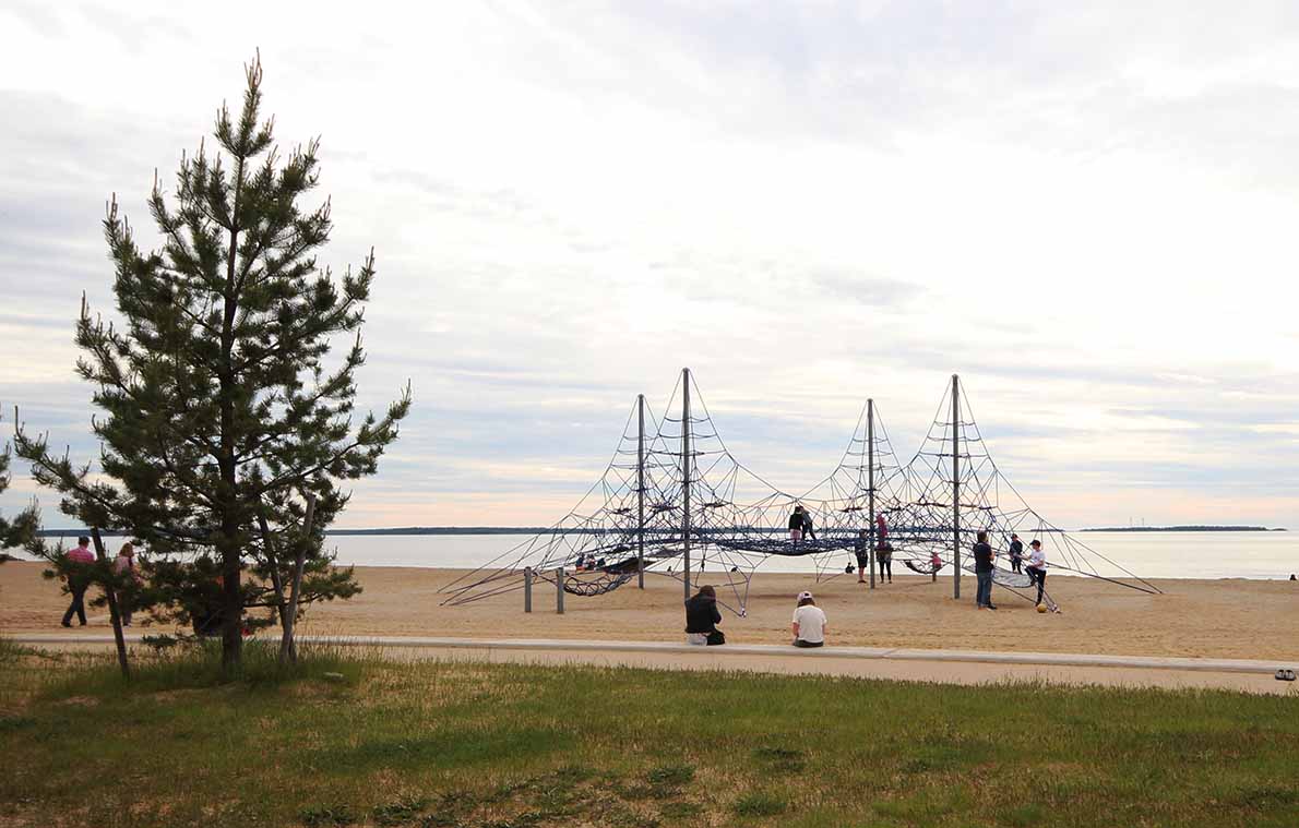 Nallikarin uimaranta, Oulu.