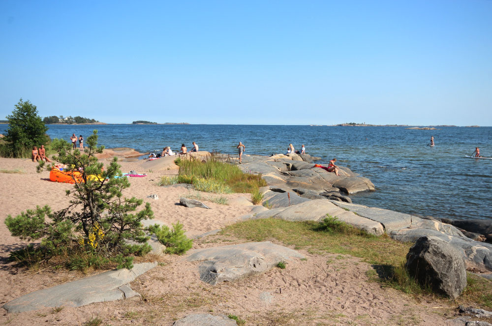 Plagenin uimaranta, Hanko
