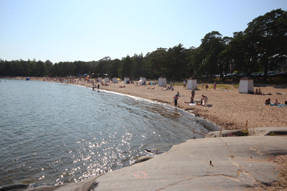 Plagenin uimaranta, Hanko