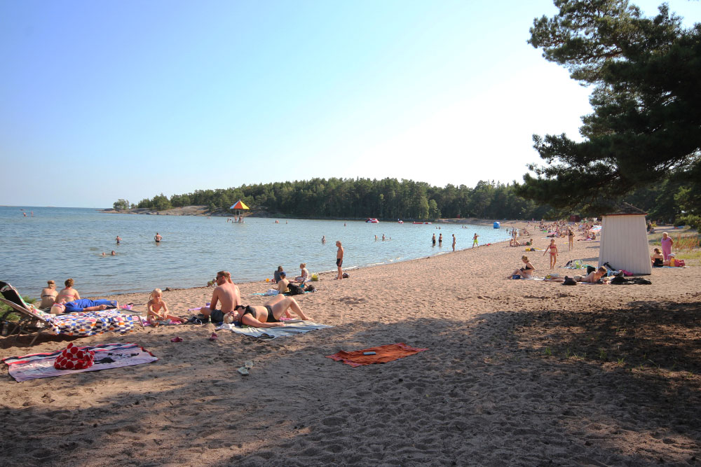 Plagenin uimaranta, Hanko