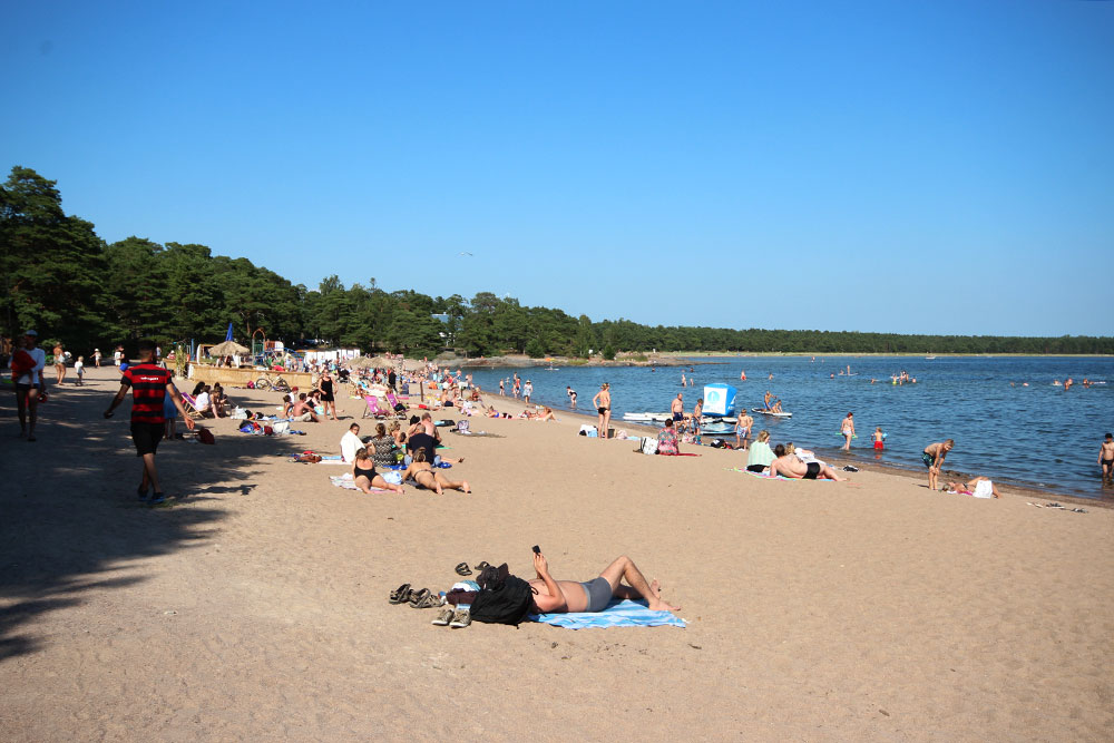 Plagenin uimaranta, Hanko