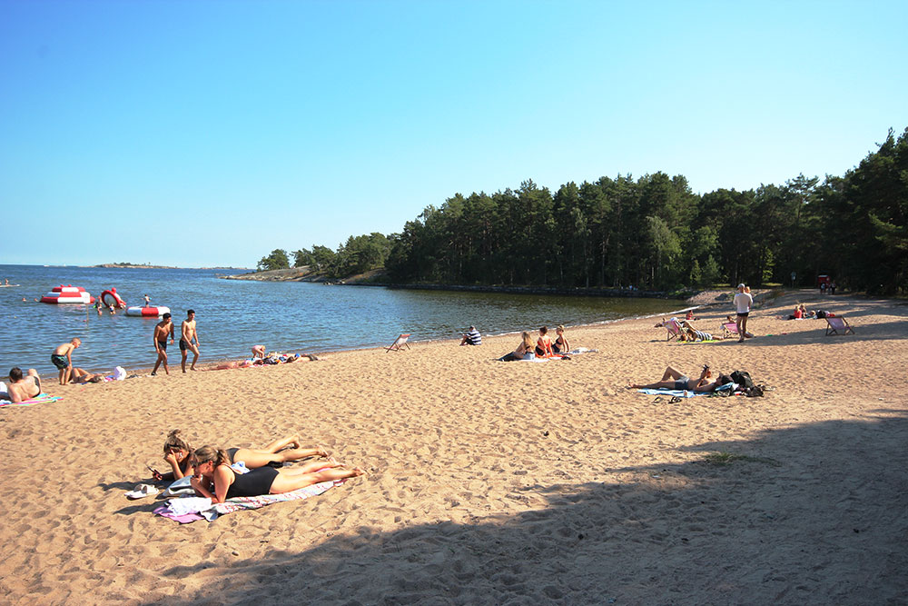 Plagenin uimaranta, Hanko