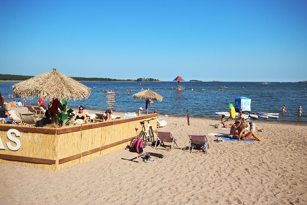 Plagenin uimaranta, Hanko