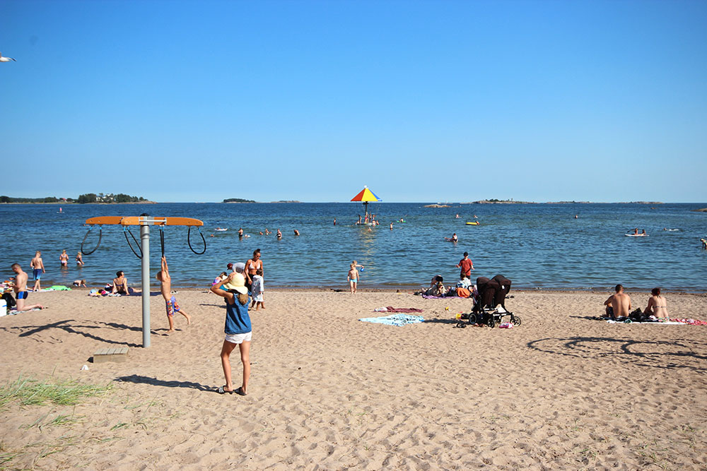 Plagenin uimaranta, Hanko