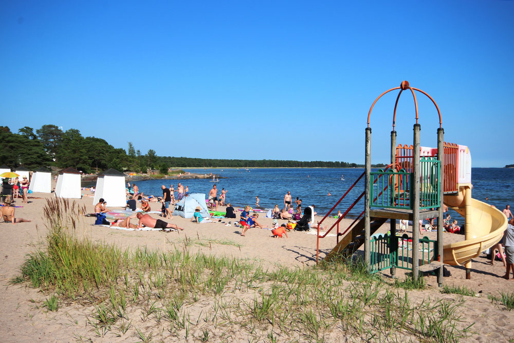 Plagenin uimaranta, Hanko