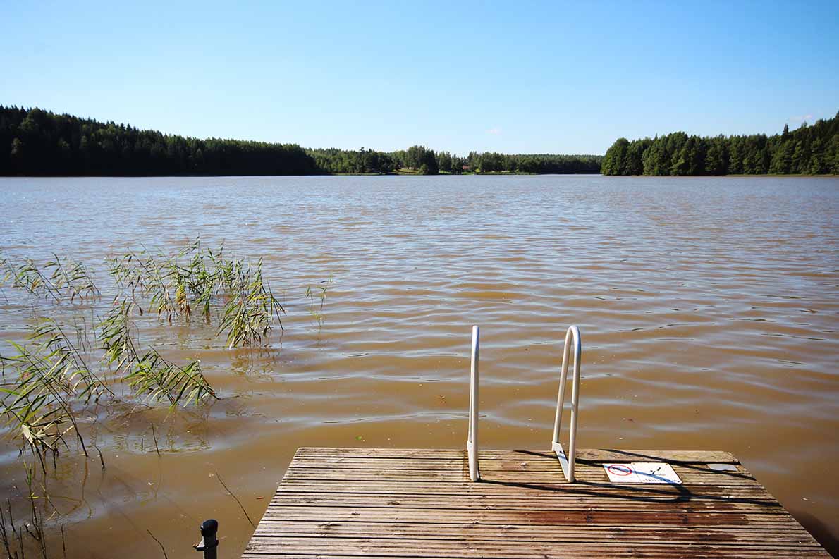 Laukkosken koulun uimaranta, Pornainen.