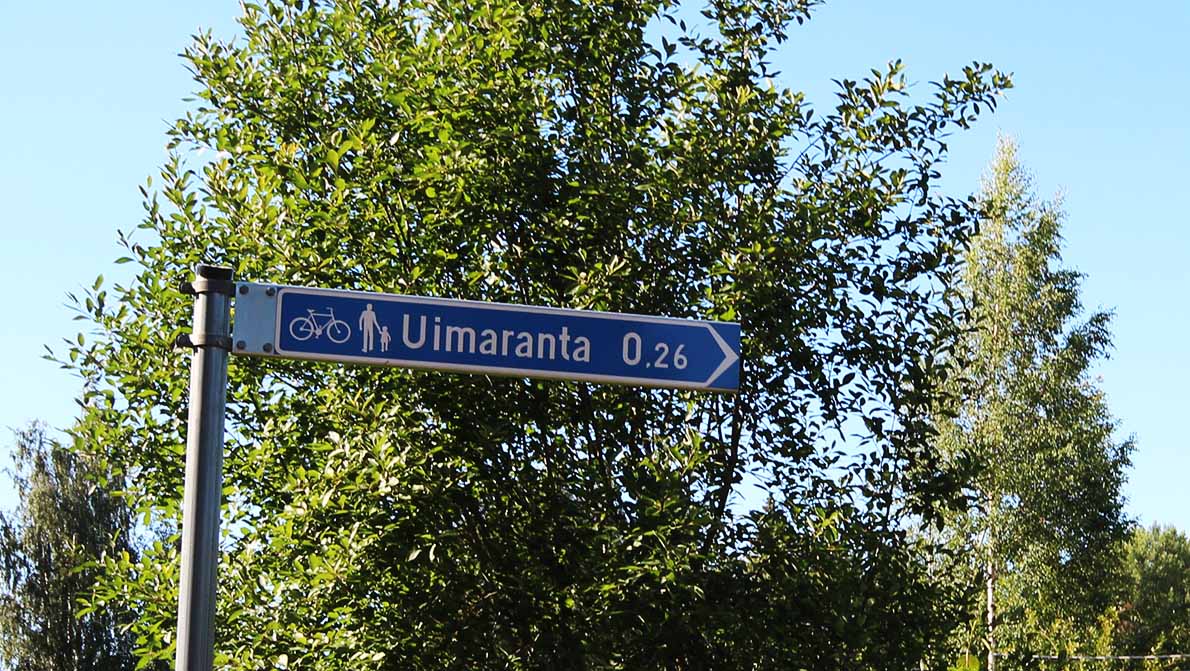 Laukkosken koulun uimaranta, Pornainen.