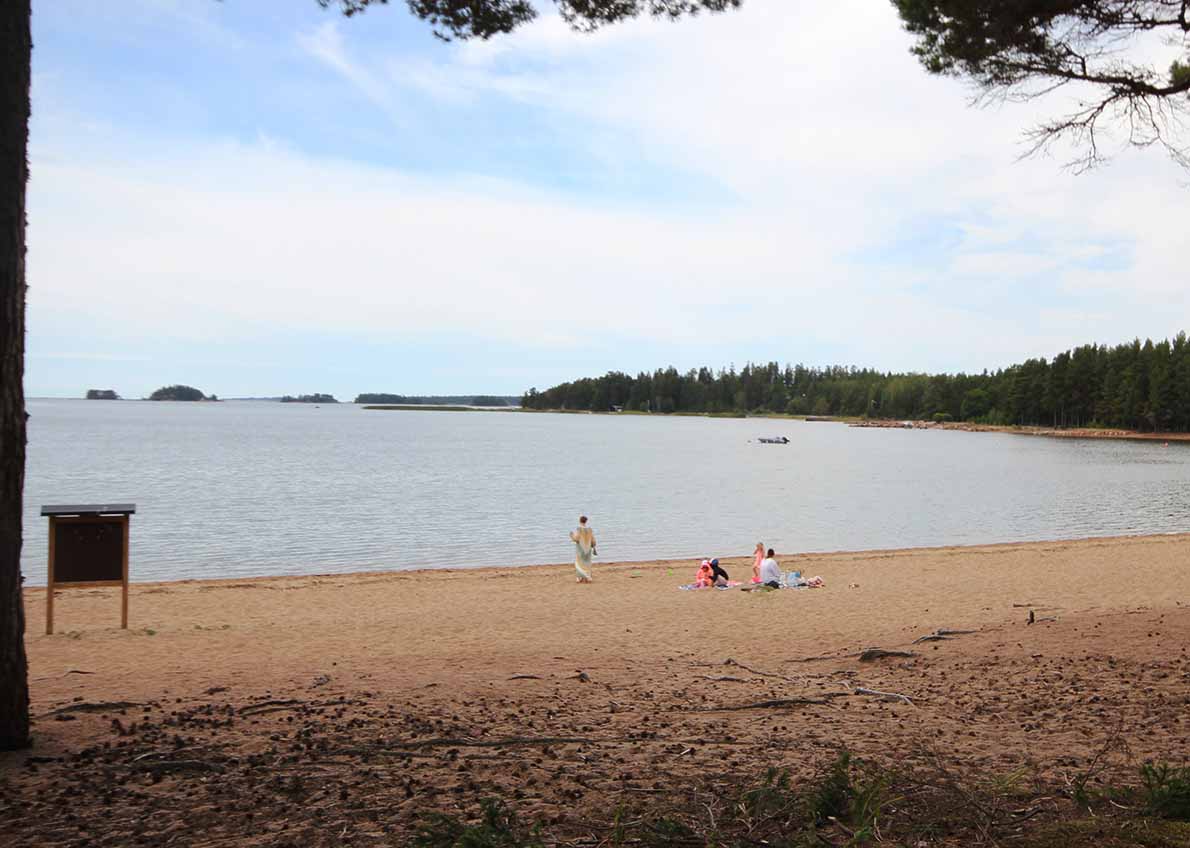 Sondbyn toinen uimaranta, Porvoo.