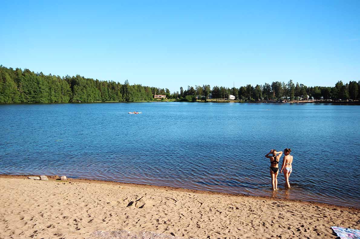 Motellinrannan uimapaikka, Pyhtää.