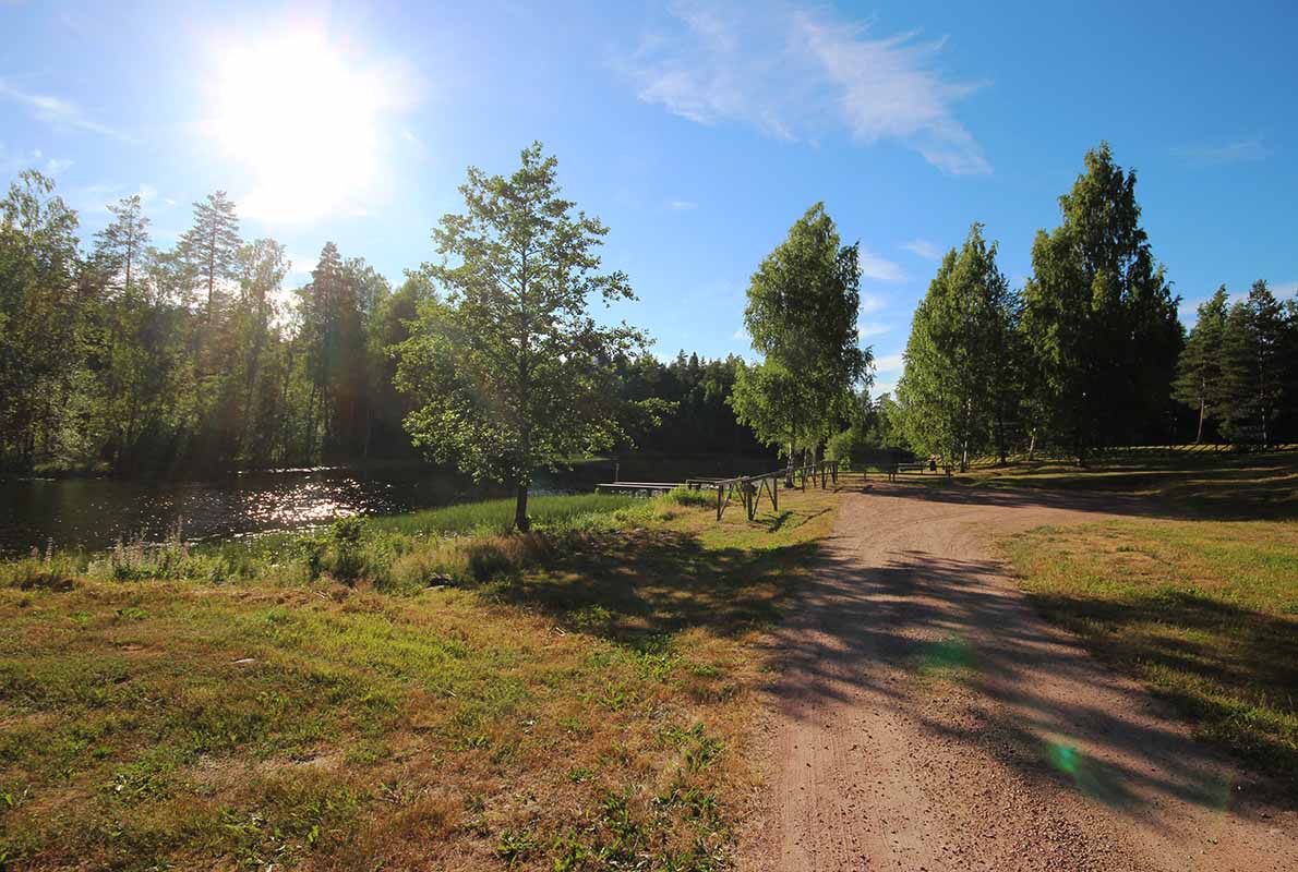 Yläkosken uimaranta, Pyhtää.