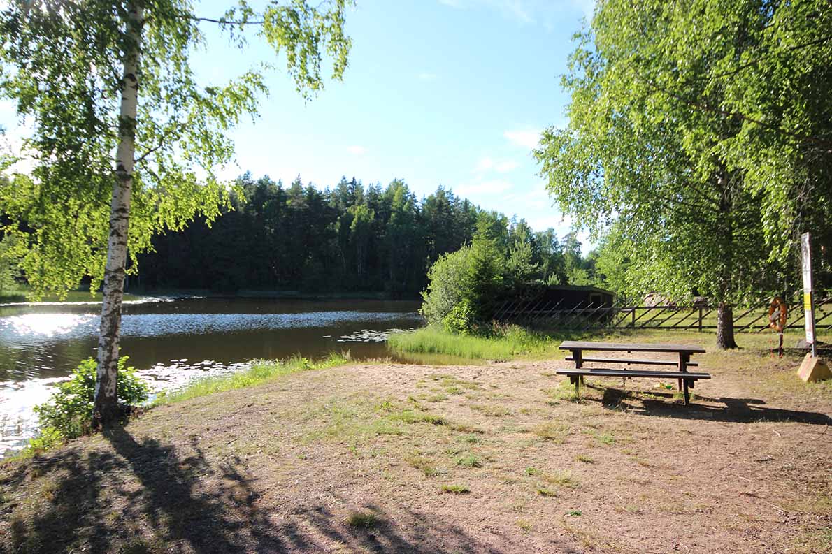 Yläkosken uimaranta, Pyhtää.